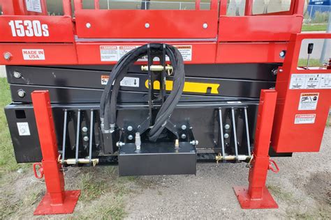 skid steer lift hoist|tractor skid lift attachment.